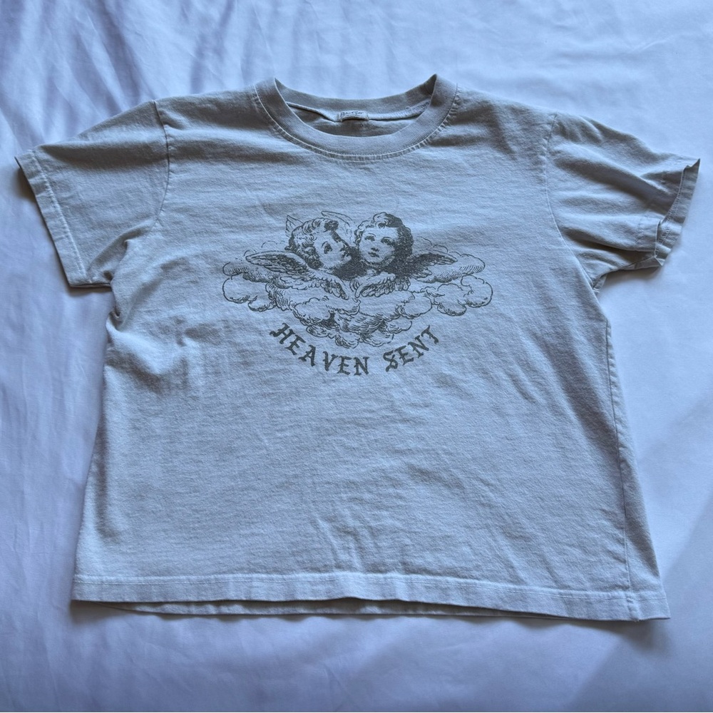 Heaven Sent Women’s Small Graphic Tee - heaven sent
